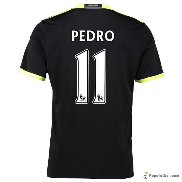 Camiseta Chelsea Replica Segunda Ropa Pedro 2016/17 Negro